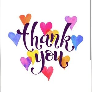 ❤️❤️❤️THANK YOU FOR SHOPPING MY CLOSET!❤️❤️❤️